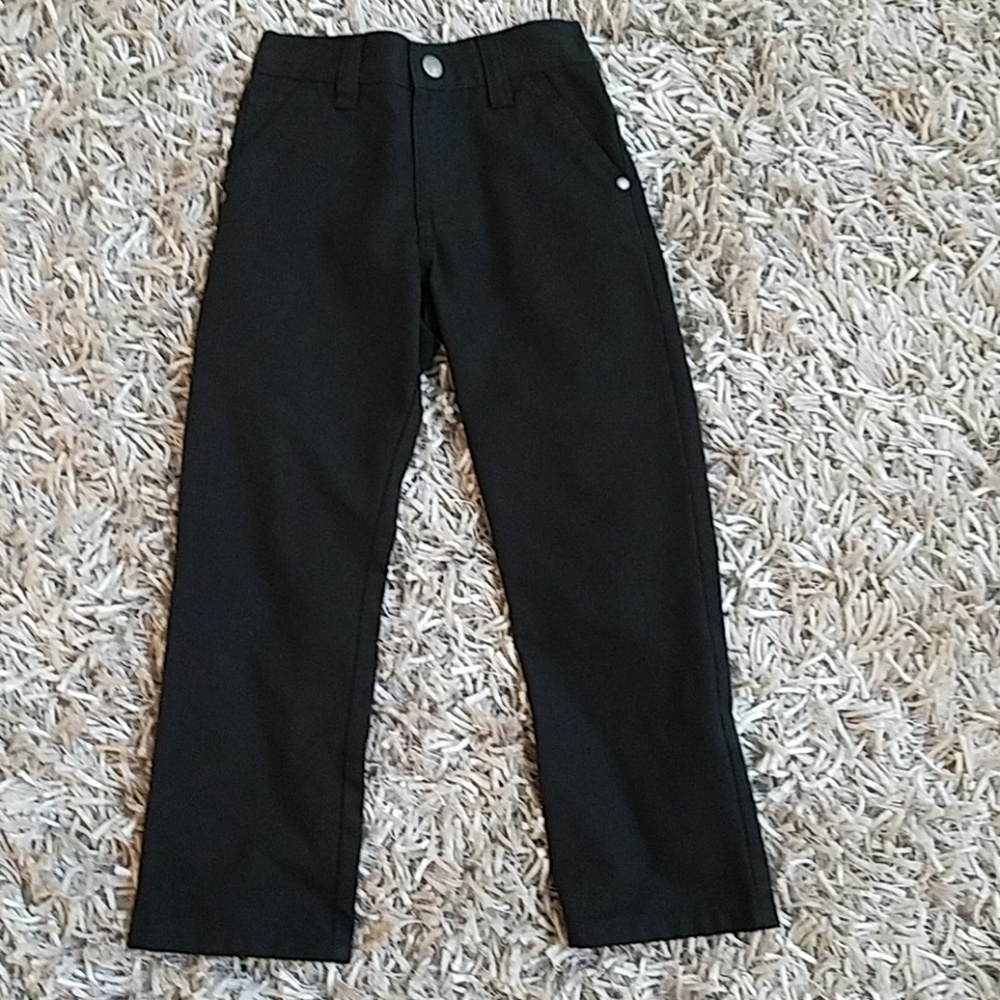 NEXT, Like New Boys Black Pants, Size 6 Slim.